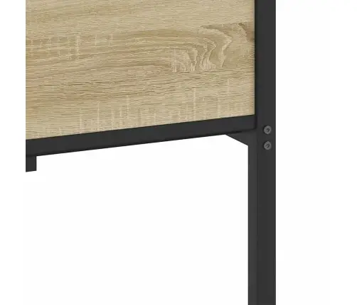 Gulta Bez Matrača, Ozolkoka, 107X203 Cm, Inženierijas Koks Vidaxl