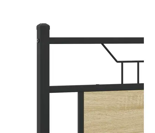 Gulta Bez Matrača, Ozolkoka, 140X200 Cm, Inženierijas Koks Vidaxl