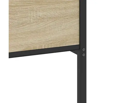 Gulta Bez Matrača, Ozolkoka, 140X200 Cm, Inženierijas Koks Vidaxl