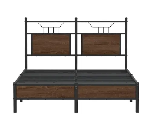 Lovos Rėmas Be Čiužinio, Dūminis, 120X200cm Apdirbta Mediena