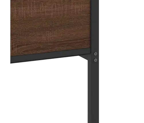 Gulta Bez Matrača, Brūna Ozola, 90X200 Cm, Inženierijas Koks Vidaxl