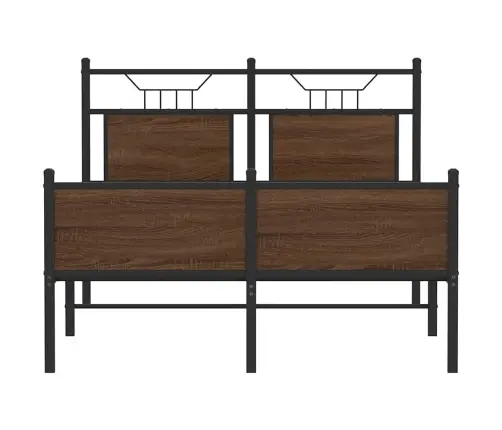 Lovos Rėmas Be Čiužinio, Dūminis, 120X190cm Apdirbta Mediena