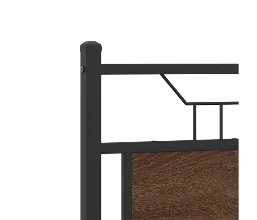 Lovos Rėmas Be Čiužinio, Dūminis, 120X200cm Apdirbta Mediena