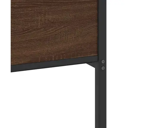 Lovos Rėmas Be Čiužinio, Dūminis, 120X200cm Apdirbta Mediena