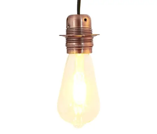 Lempų Laikikliai 2 Vnt Red Bronze E27