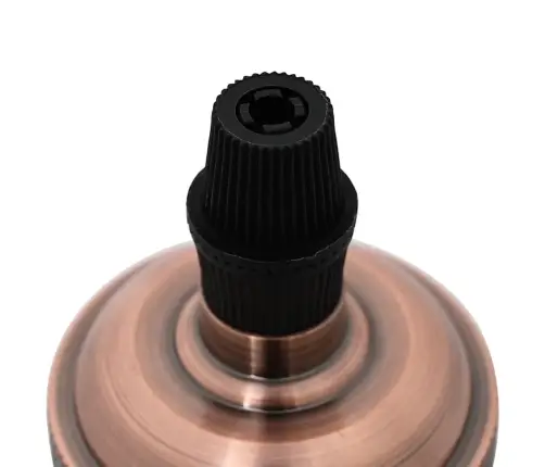 Lampu Turētāji 2 Gab Red Bronze E27 Vidaxl