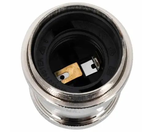 Lempų Laikikliai 2 Vnt Satin Nickel E27