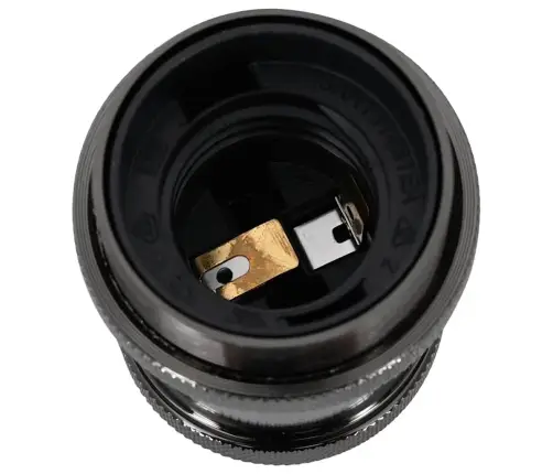 Lampu Turētāji 2 Gab Glossy Black E27 Vidaxl