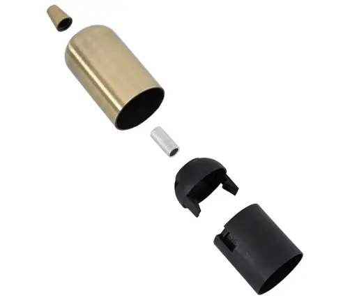 Lampu Turētāji 2 Gab Bronze E27 Vidaxl