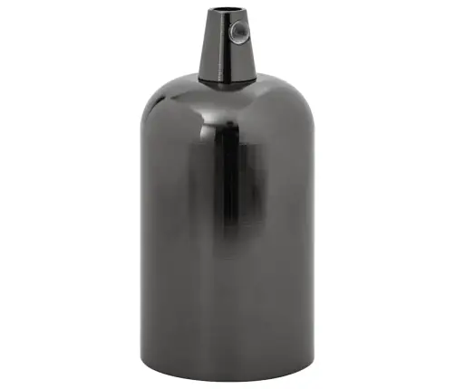 Lampu Turētāji 2 Gab Glossy Black E27 Vidaxl