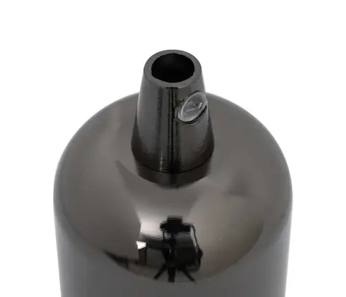 Lampu Turētāji 2 Gab Glossy Black E27 Vidaxl