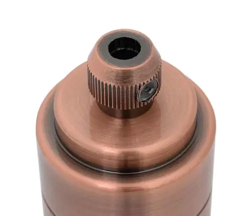 Lampu Turētāji 2 Gab Red Bronze E27 Vidaxl