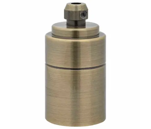 Lampu Turētāji 2 Gab Bronze E27 Vidaxl