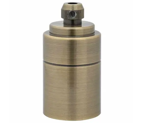 Lampu Turētāji 2 Gab Bronze E27 Vidaxl