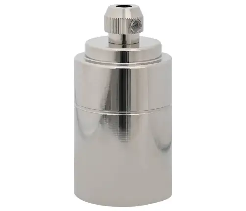 Lampu Turētāji 2 Gab Satin Nickel E27 Vidaxl