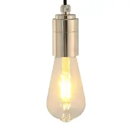 Lampu Turētāji 2 Gab Satin Nickel E27 Vidaxl