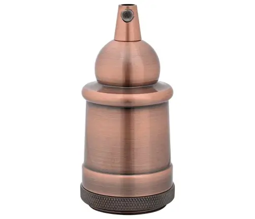 Lempų Laikikliai 2 Vnt Red Bronze E27