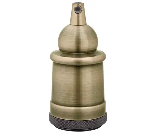 Lampu Turētāji 2 Gab Bronze E27 Vidaxl