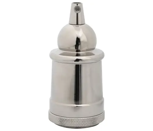 Lampu Turētāji 2 Gab Satin Nickel E27 Vidaxl