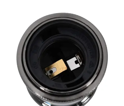 Lampu Turētāji 2 Gab Glossy Black E27 Vidaxl