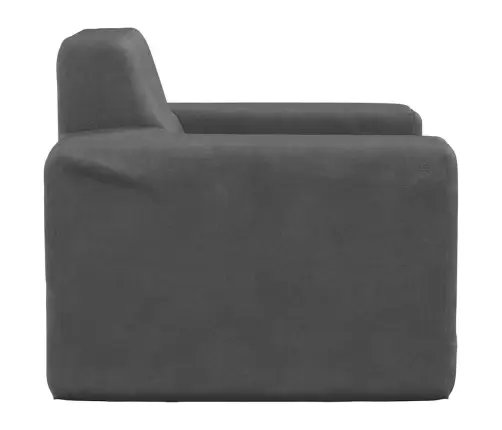Vaikiška Sofa, Antracito Spalvos, Minkštas Pliušas