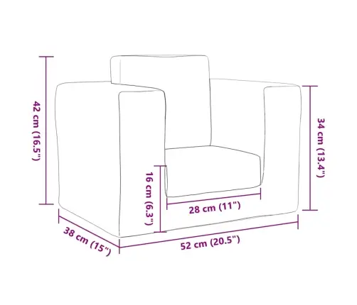Laste Diivanvoodi Tähtedega, Helehall, Pehme Plüüs