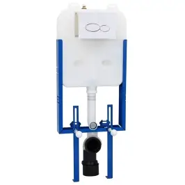 Ūdens Tvertnes Rāmis Balts 50 X 8 X 131 Cm Tērauds Vidaxl