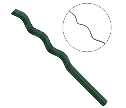 Spirālveida Augu Atbalsts 50 Gab 110 Cm Tērauds Vidaxl