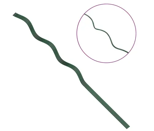 Spirālveida Augu Atbalsti, 5 Gb, 110 Cm, Tērauds Vidaxl
