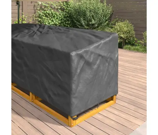 Mööbli Kate Must 235 X 235 X 80 Cm 210D Oxford Kangas