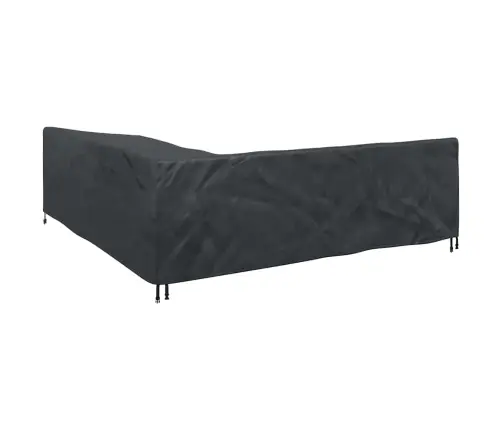 Āra Mēbeļu Pārsegs Melna 255 X 255 X 80 Cm 600D Oksforda Audums Vidaxl