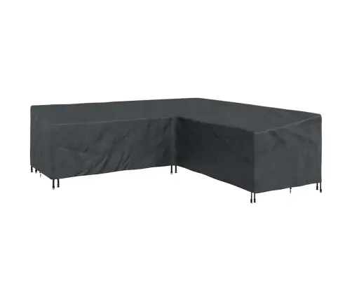 Āra Mēbeļu Pārsegs Melna 255 X 255 X 80 Cm 600D Oksforda Audums Vidaxl