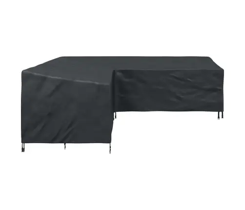 Āra Mēbeļu Pārsegs Melna 255 X 255 X 80 Cm 600D Oksforda Audums Vidaxl