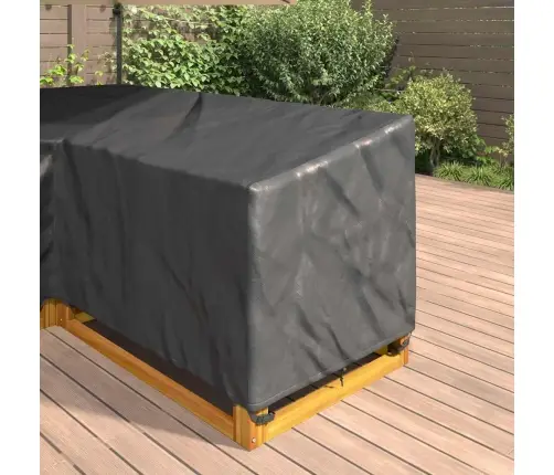 Baldų Uždangalas Juodas 250 X 180 X 80 Cm 420D Oksfordo Audinys