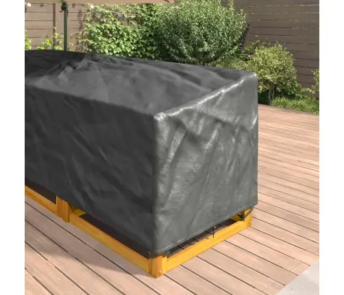 Baldų Uždangalas Juoda 250 X 180 X 80 Cm 600D Oksfordo Audinys