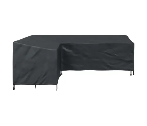 Baldų Uždangalas Juoda 250 X 180 X 80 Cm 600D Oksfordo Audinys