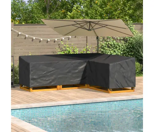 Baldų Uždangalas Juodas 260 X 210 X 80 Cm 210D Oksfordo Audinys