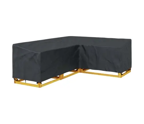 Baldų Uždangalas Juodas 260 X 210 X 80 Cm 210D Oksfordo Audinys