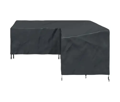 Āra Mēbeļu Pārsegs Melna 260 X 210 X 80 Cm 600D Oksforda Audums Vidaxl