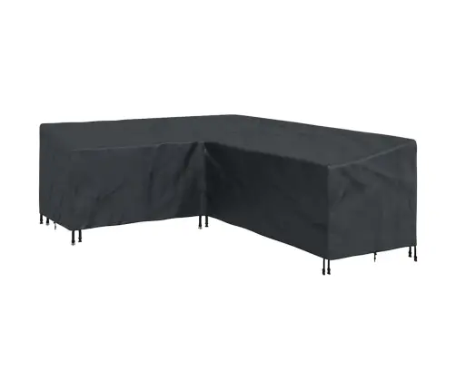 Āra Mēbeļu Pārsegs Melna 260 X 210 X 80 Cm 600D Oksforda Audums Vidaxl