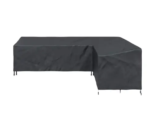 Āra Mēbeļu Pārvalks Melna 286 X 222 X 80 Cm 600D Audums Vidaxl