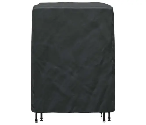 Āra Mēbeļu Pārsegs Melna 116 X 100 X 120 Cm 600D Vidaxl