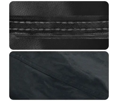 Baldų Uždangalas Paprastas Juoda 125 X 125 X 74 Cm Audinys