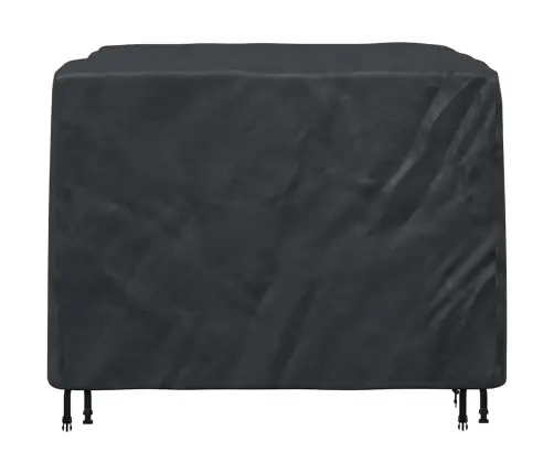 Āra Mēbeļu Pārvalks Melna 135 X 135 X 90 Cm 420D Audums Vidaxl