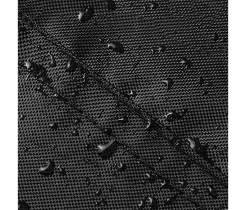 Āra Mēbeļu Pārvalks Melna 135 X 135 X 90 Cm 420D Audums Vidaxl