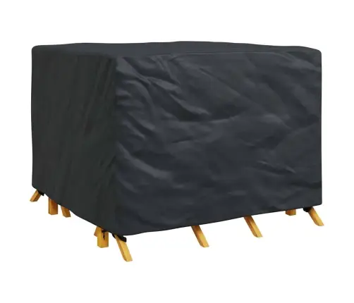 Āra Mēbeļu Pārvalks Melna 135 X 135 X 90 Cm 420D Audums Vidaxl