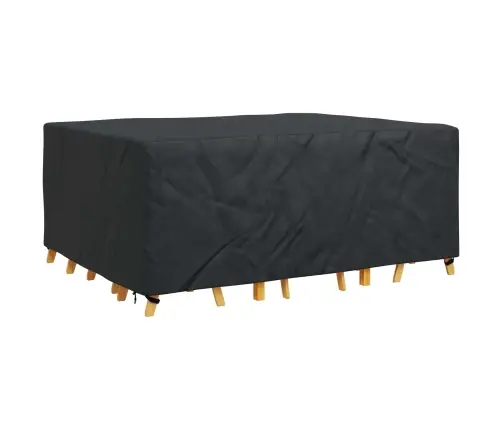 Āra Mēbeļu Pārsegs Melna 220 X 190 X 85 Cm 210D Vidaxl