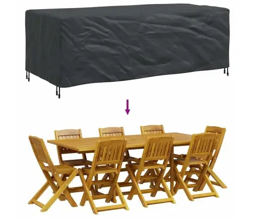 Āra Mēbeļu Pārsegs Melna 229 X 113 X 73 Cm 210D Vidaxl