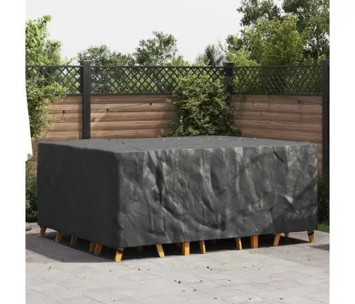 Āra Mēbeļu Pārsegs Melna 240 X 190 X 90 Cm 210D Vidaxl