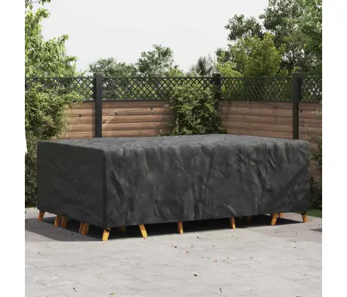 Āra Mēbeļu Pārsegs Melna 300 X 200 X 90 Cm 600D Vidaxl